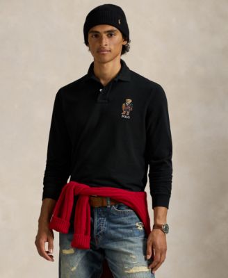 Polo Ralph Lauren - Men's Classic Fit Polo Bear Long-Sleeve Polo Shirt