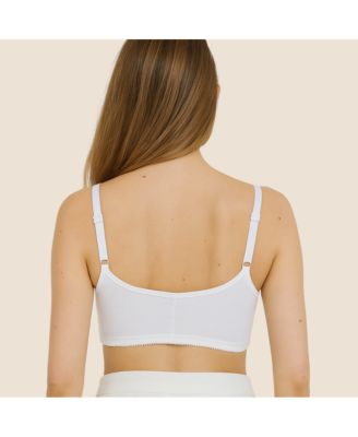 Women's Ease Cotton Front Closure Bra for Mastectomy
