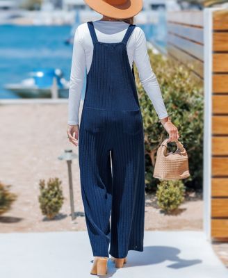 Women's Feeling Bubbly Blue Jumpsuit