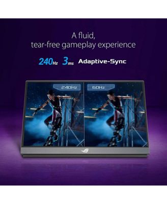 ROG Strix XG17AHPE 17.3 Portable Gaming Monitor, 1080P Full HD (1920 x 1080), IPS, 240Hz, Adaptive-Sync