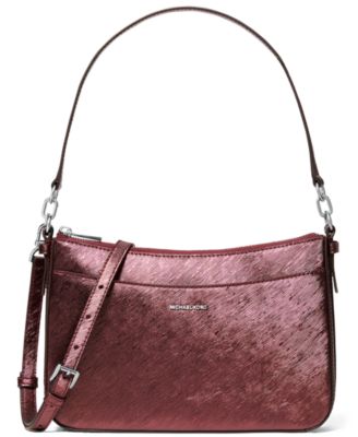 Michael Kors Jet Set Top Zip Pouchette Crossbody Bag