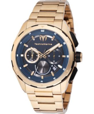 Men's TM-318096 OCEAN Quartz Navy Blue Dial Watch