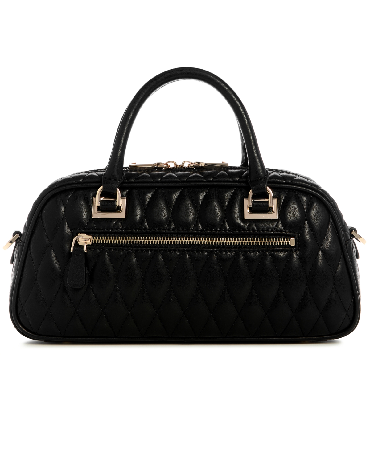 Guess Women's Valla Medium Satchel Bag In Black