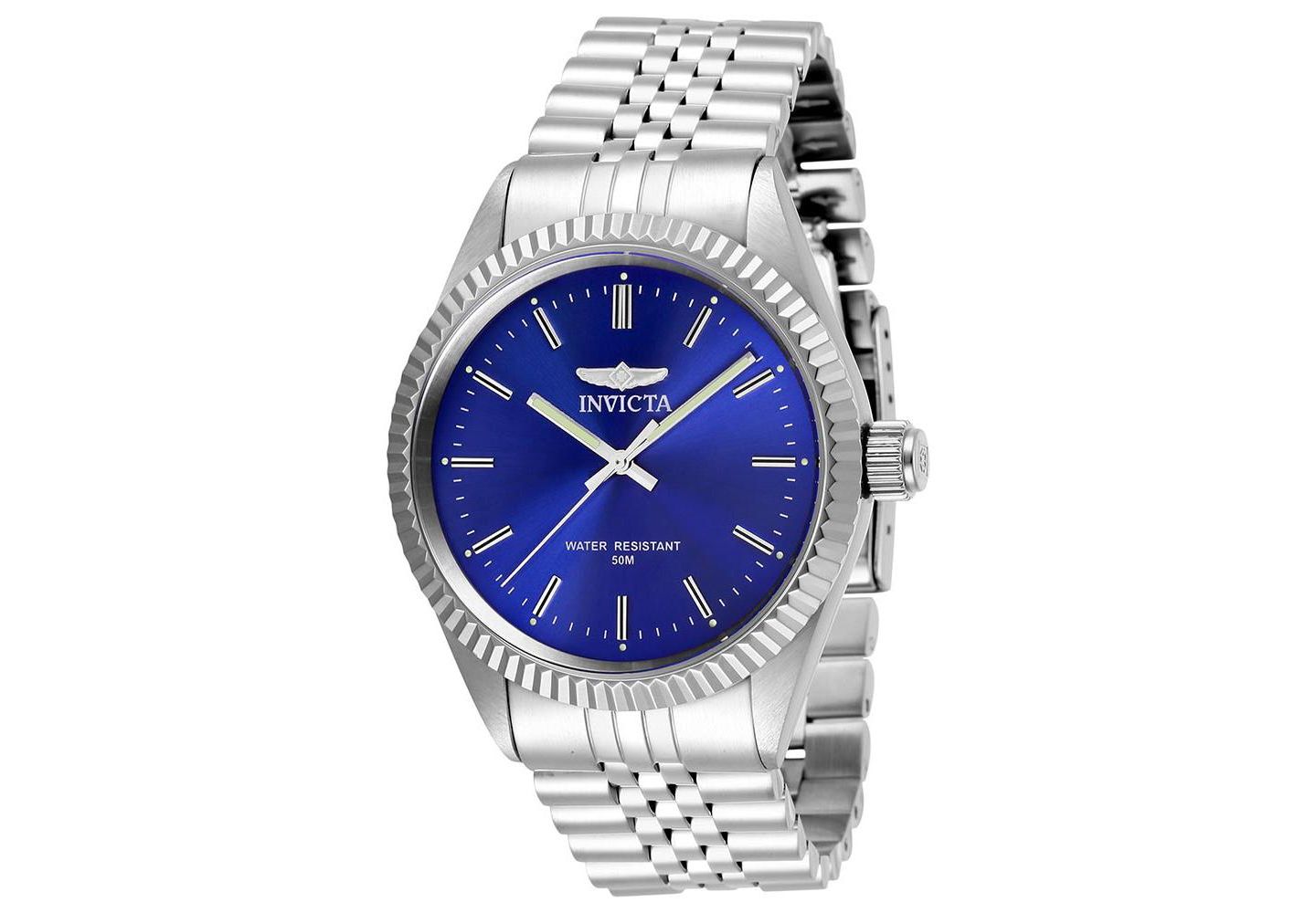Мужские часы Invicta 29375 Specialty Quartz Multifunction Blue Dial, цвет: Синий — фото 1