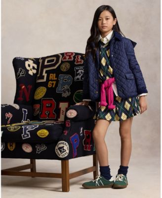 Girls' 7-16 Mesh Knit Top and Skorts, 2-Piece Set