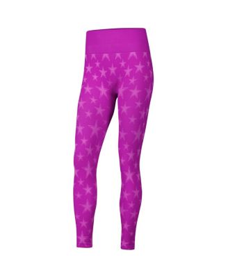 Women's 2-Piece Purple Dallas Cowboys Seamless Bra Legging Knit Set