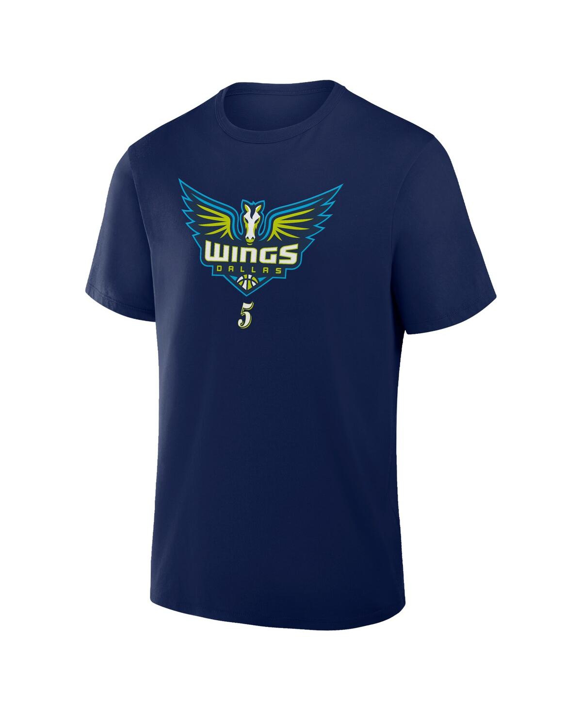 Fanatics Men's Paige Bueckers Navy Dallas Wings In The Paint Name Number T-shirt In Blue