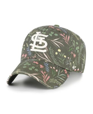 '47 Brand - Women's Olive St. Louis Cardinals Moss Verbena Clean Up Adjustable Hat