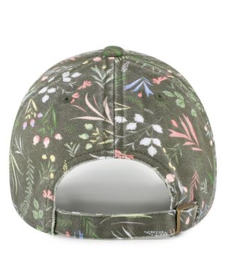 Women's Olive Washington Nationals Moss Verbena Clean Up Adjustable Hat