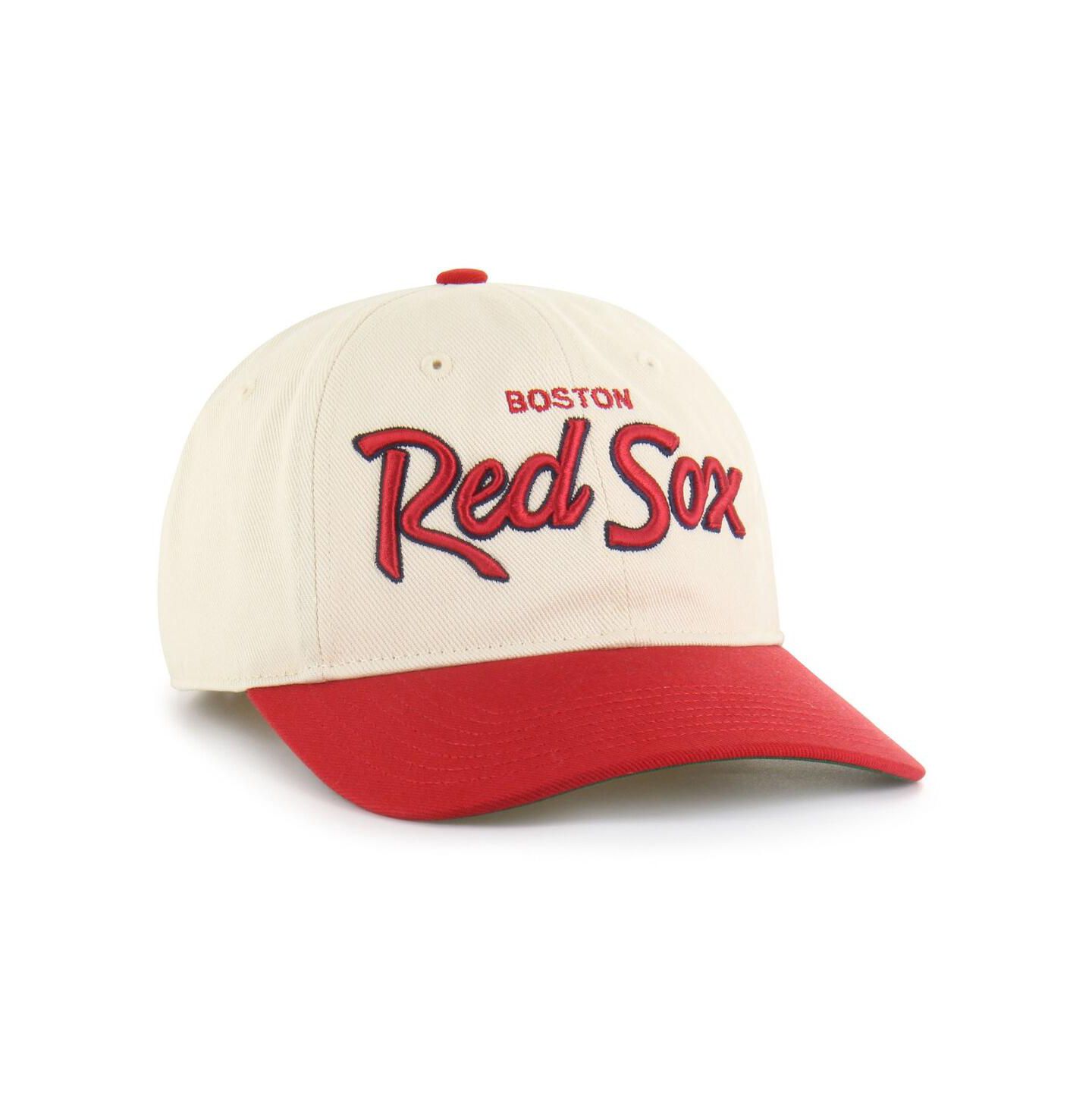 Мужская кепка '47 Brand Natural Boston Red Sox Crosstown Franchise Fitted Hat — фото 3