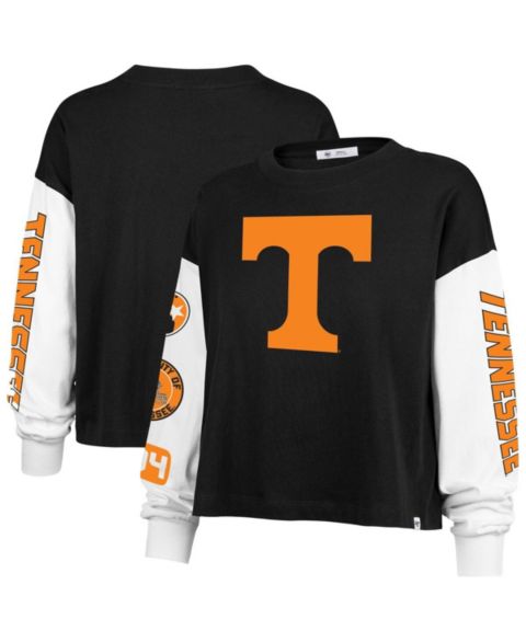 Женская футболка '47 Brand Black Tennessee Volunteers Sydney Long Sleeve