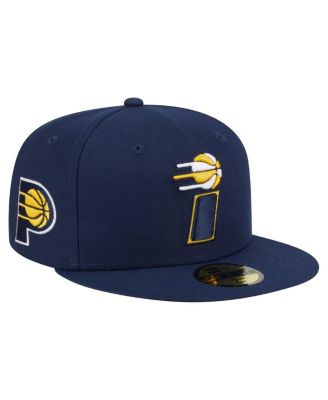 New Era - Men's Navy Indiana Pacers Deceptor 59FIFTY Fitted Hat