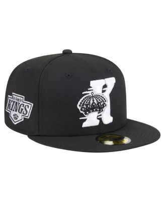 New Era - Men's Black Los Angeles Kings Deceptor 59FIFTY Fitted Hat