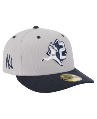 New Era - Men's Derek Jeter Gray New York Yankees 59FIFTY Fitted Hat