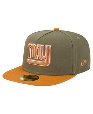 New Era - Men's Olive/Brown New York Giants Color Pack A-Frame 59FIFTY Fitted Hat