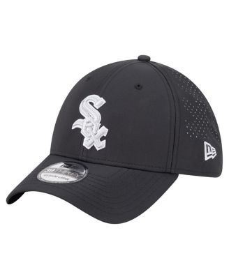New Era - Men's Black Chicago White Sox Night 39THIRTY Flex Hat
