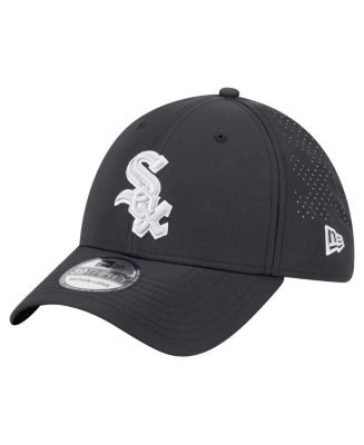 New Era Men's Black Chicago White Sox Night 39THIRTY Flex Hat - Macy's