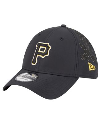 New Era - Men's Black Pittsburgh Pirates Night 39THIRTY Flex Hat