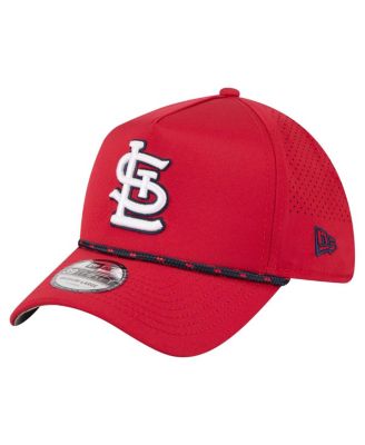 New Era - Men's Red St. Louis Cardinals 39THIRTY A-Frame Perforated Flex Hat