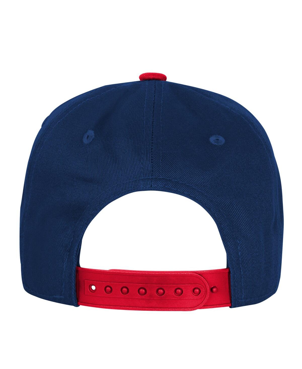 Outerstuff Big Boys And Girls Royal New York Giants True Retro Adjustable Hat In Blue
