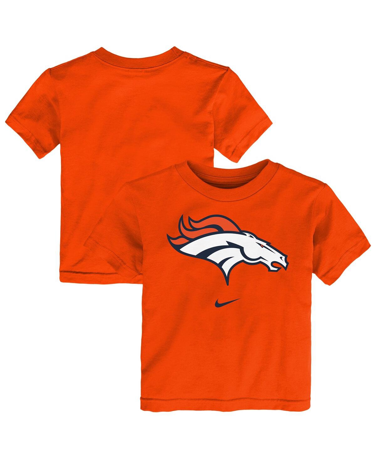 Nike Toddler Orange Denver Broncos Primary Logo Legend Performance T-shirt In Red