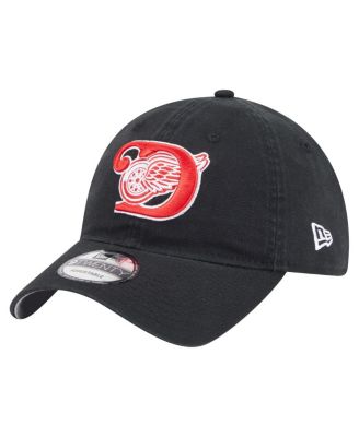 Men's Black Detroit Red Wings Deceptor 9TWENTY Adjustable Hat