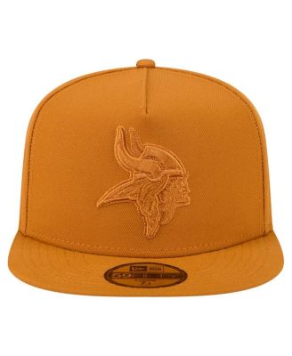 Men's Brown Minnesota Vikings Color Pack A-Frame 59FIFTY Fitted Hat