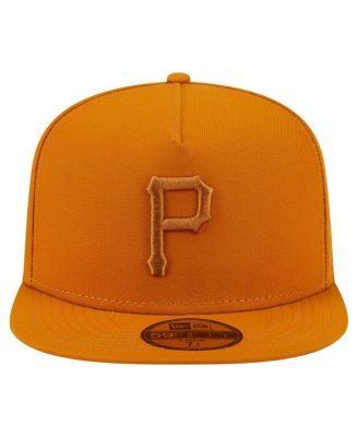 Men's Orange Pittsburgh Pirates Color Pack A-Frame 59FIFTY Fitted Hat
