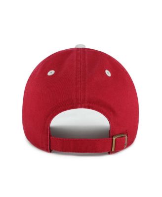 Big Boys and Girls White Alabama Crimson Tide Scooter Clean Up Adjustable Hat