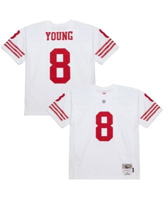 Mitchell & Ness - Men's Steve Young White San Francisco 49ers 1994 Legacy Replica Jersey
