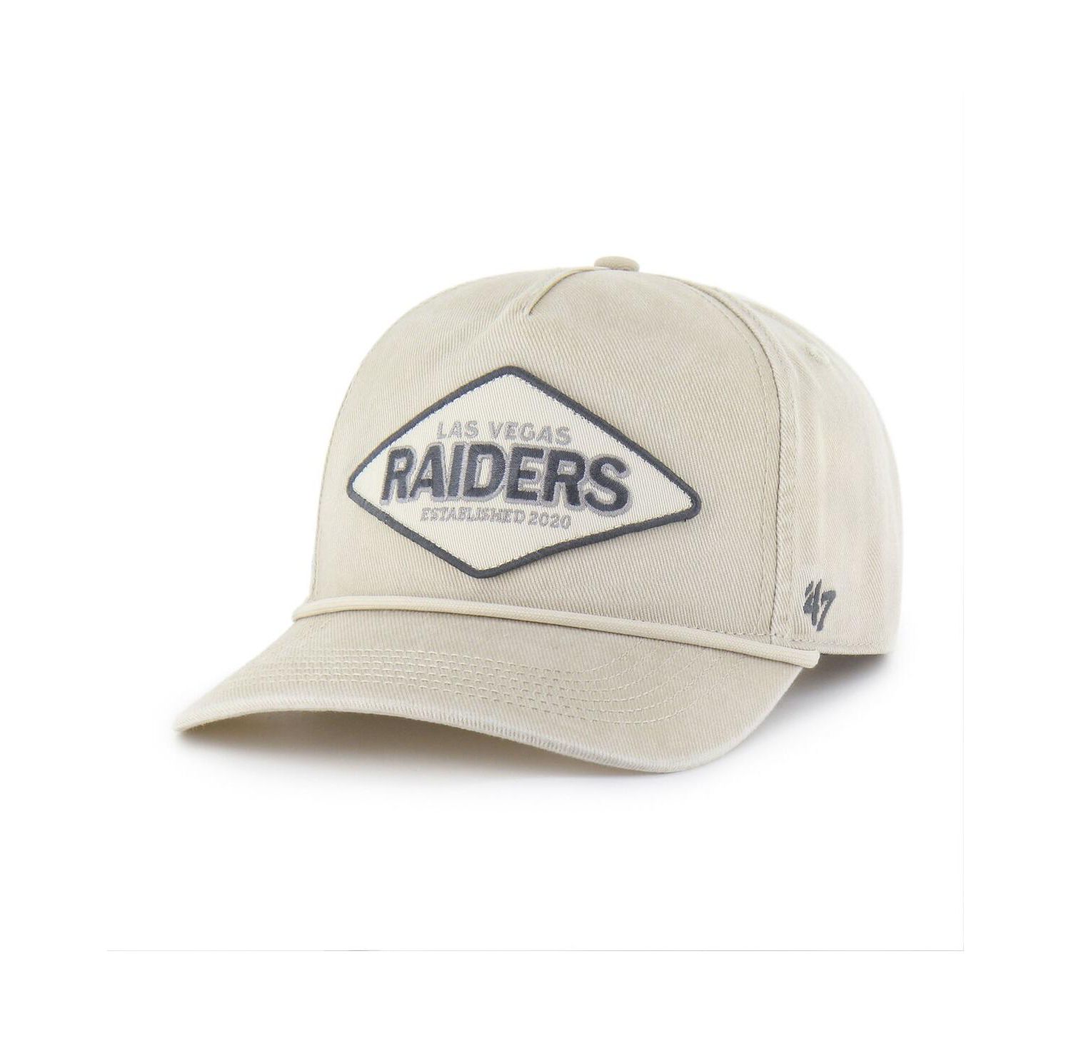 Men's Khaki Las Vegas Raiders Cairn Hitch Adjustable Hat