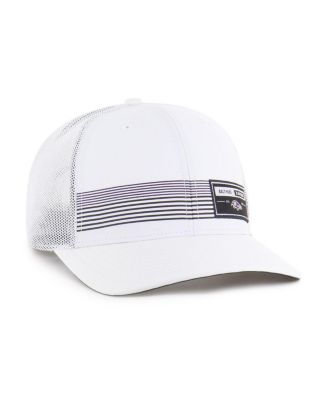 Men's White Baltimore Ravens Rangefinder Trucker Adjustable Hat