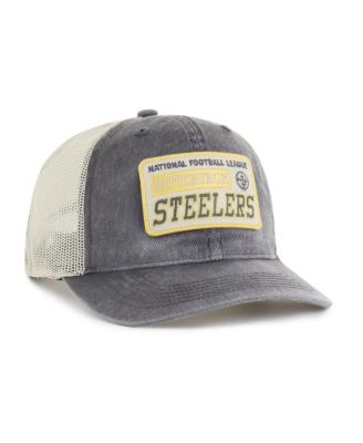 Men's Charcoal Pittsburgh Steelers Canteen Relaxed Trucker Adjustable Hat