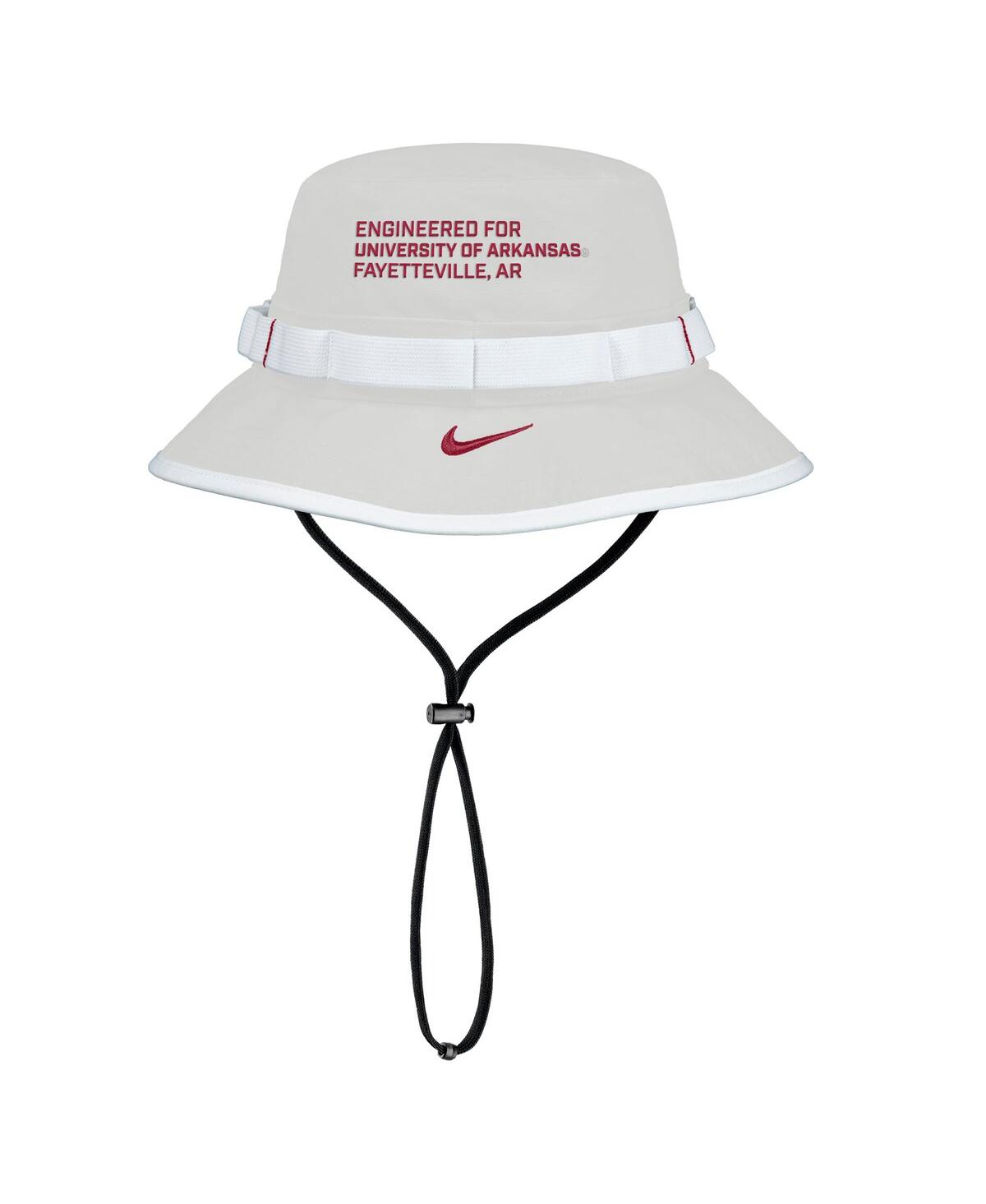 Nike Men's Gray Washington State Cougars 2025 On-field Boonie Performance Bucket Hat In White