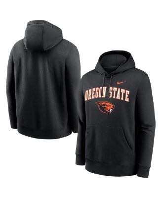 Nike - Men's Black Oregon State Beavers Club Pullover Hoodie