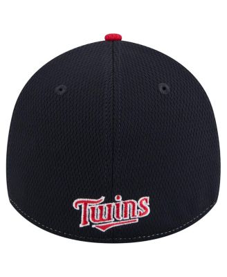 Men's Navy/Red Minnesota Twins 2025 MLB Clubhouse 39THIRTY Flex Hat