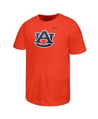 Nike - Big Boys and Girls Orange Auburn Tigers Core T-Shirt