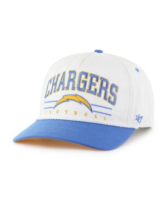 '47 Brand - Men's White/Powder Blue Los Angeles Chargers Roscoe Two-Toned Hitch Adjustable Hat