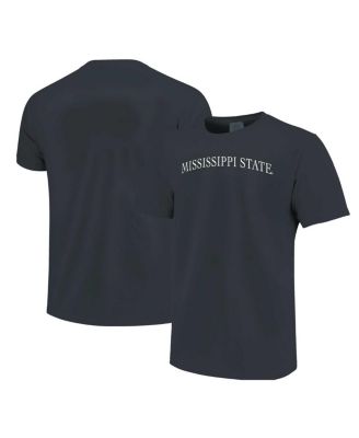 Men's and Women's Navy Mississippi State Bulldogs Comfort Colors Fashion Color Arch&nbsp;T-Shirt