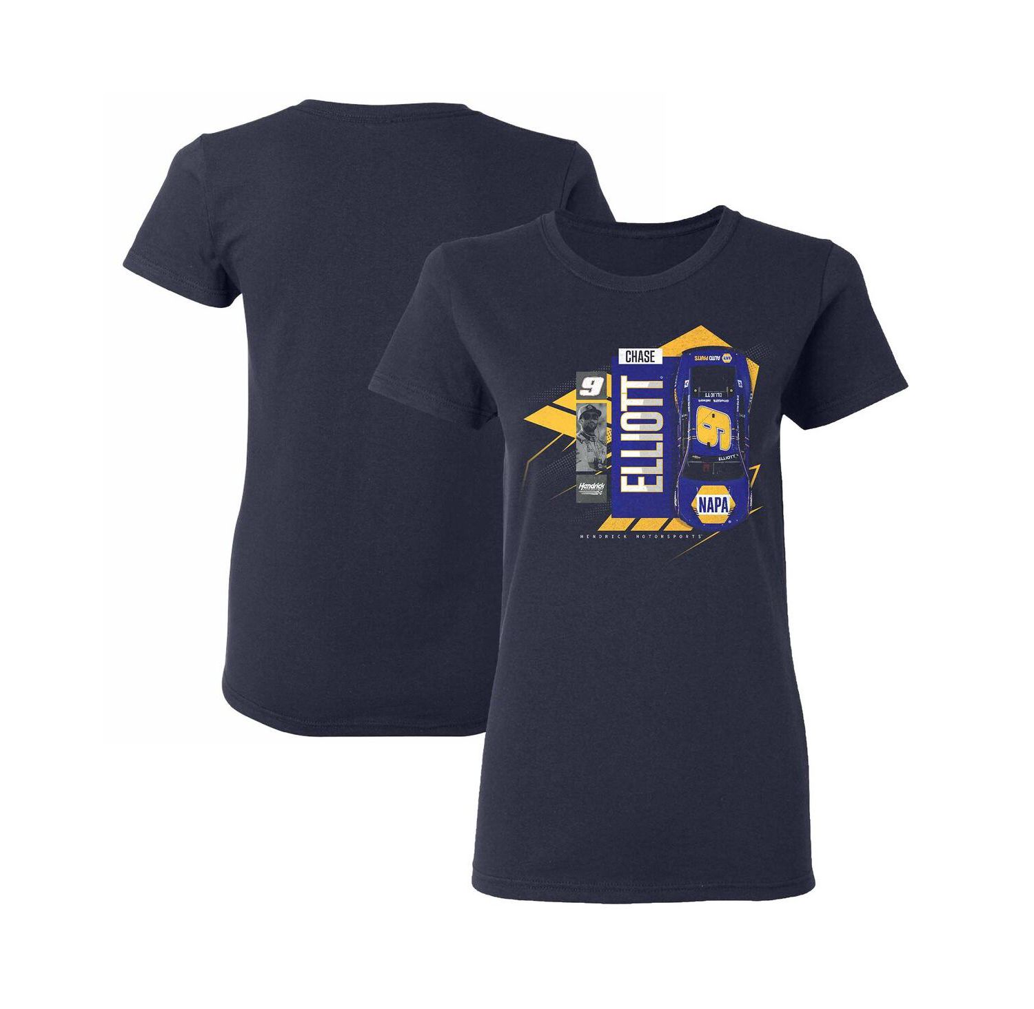 Women's Navy Chase Elliott NAPA Car T-Shirt