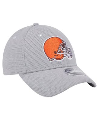 Big Boys and Girls Gray Cleveland Browns Main 9FORTY Adjustable Hat