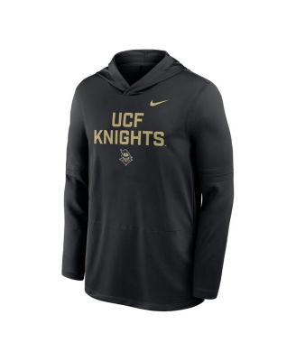 Men's Black UCF Knights Sideline Dri-FIT Lightweight Sweatshirt