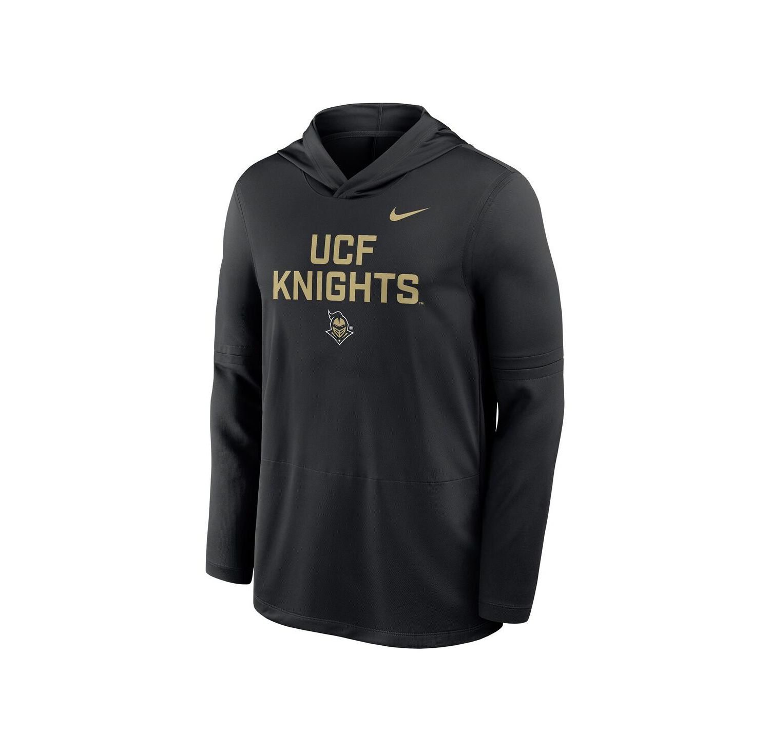 Men's Black UCF Knights Sideline Dri-FIT Lightweight Sweatshirt
