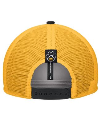 Men's Black Missouri Tigers Vintage Arch Rise Performance Trucker Adjustable Hat