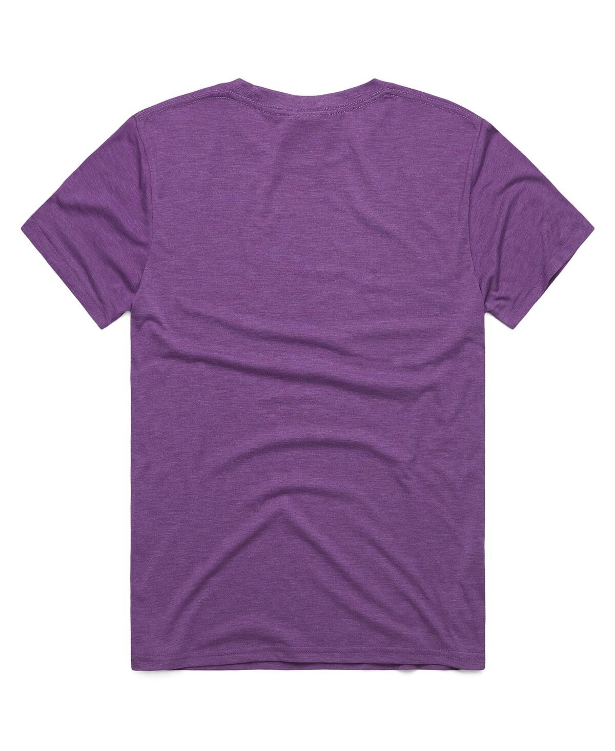 Homage Men's And Women's Devin Booker Purple Phoenix Suns 2024/25 City Edition Caricature Tri-blend T-shirt In Purple