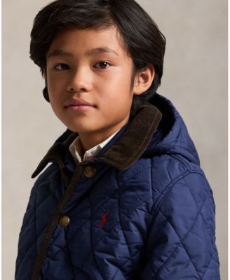 Boys 8-20 Hooded Barn Jacket