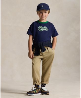 Toddler and Little Boys Logo Color Blocked T-Shirt