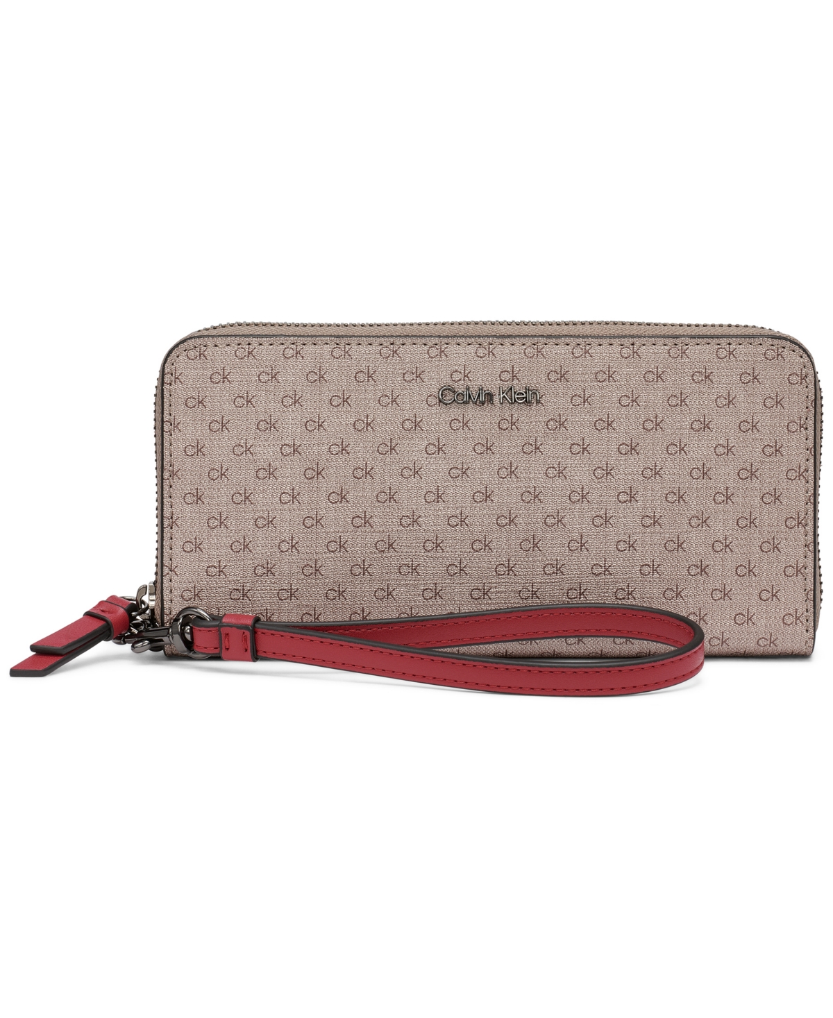 Calvin Klein Women's Moon Mini Wallet Bag In Brown