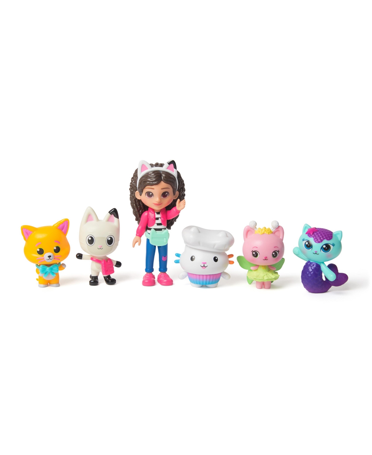 Gabby's Dollhouse : The Movie, Cat-venture Crew Pack, 11-piece Toy Figure Set In Multi