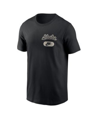 Men's Black Michigan State Spartans Fashion 2-Hit T-Shirt